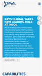Mobile Screenshot of krys-global.com